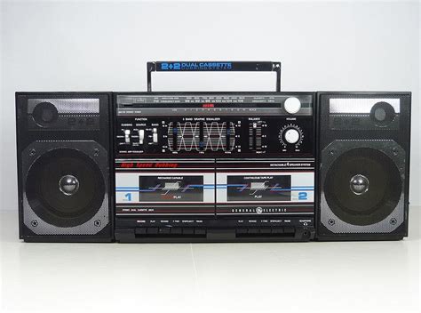 general electric boom box 3-7039a|vintage general electric boombox for sale.